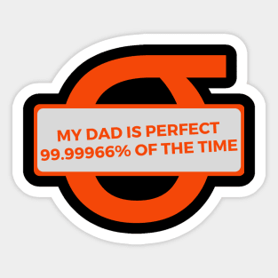 Six Sigma Father / Dad Sticker